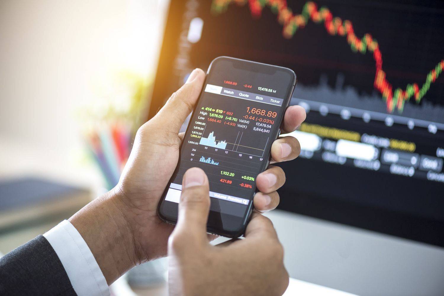In Defensive investieren  Stocks Markets  Weise